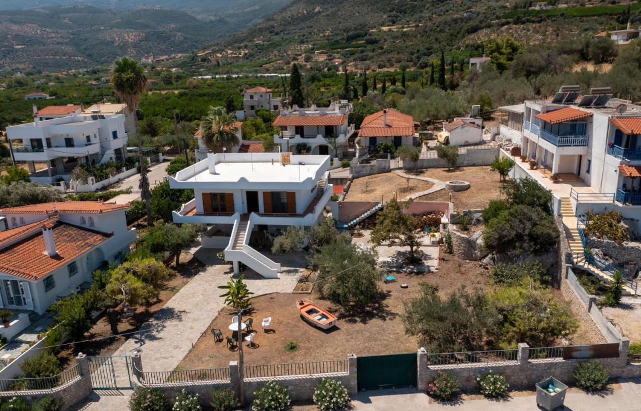 Villa In Kalloni Direkt Am Meer, Tolle Aussicht מראה חיצוני תמונה
