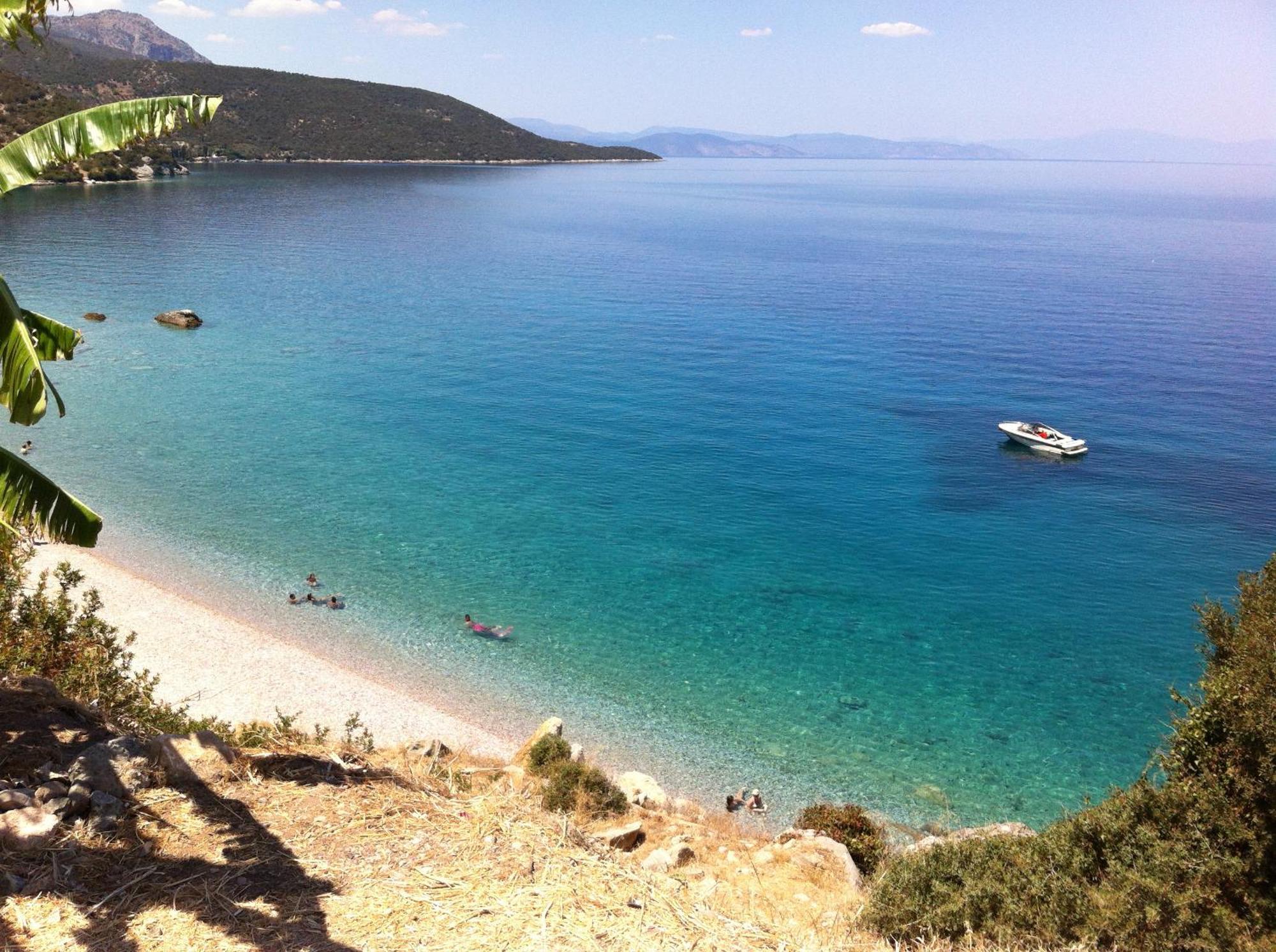 Villa In Kalloni Direkt Am Meer, Tolle Aussicht מראה חיצוני תמונה